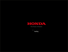 Tablet Screenshot of honda.gr