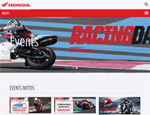 Tablet Screenshot of bardellini.honda.ch