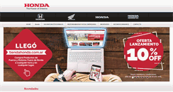 Desktop Screenshot of honda.com.ar