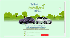 Desktop Screenshot of hybrid.honda.com.my