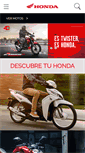 Mobile Screenshot of motos.honda.com.ar