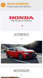 Mobile Screenshot of honda.at