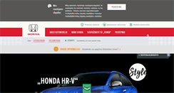 Desktop Screenshot of cars.honda.lt