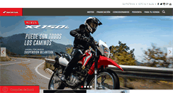 Desktop Screenshot of motos.honda.com.co
