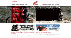 Desktop Screenshot of bikes.honda.ee